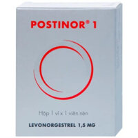 Postinor 1 thuốc tránh thai khẩn cấp trong vòng 72 giờ (1 vỉ x 1 viên)