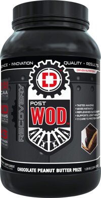 POSTWOD Post Workout Recovery Supplement- Muscle Builder with Whey Protein Powder and Carbs |Creatine, BCAA, MCT Oil and Joint Repair| (Chocolate P...