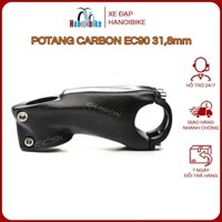 Potang xe đạp carbon EC90 31,8mm góc 17 độ siêu nhẹ dùng cho xe đạp MTB, Road, Fixed Gear