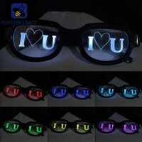 Poter LIMIT Kính LED Mắt Đỏ Halloween Cosplay