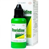 Povidine 10% 90ml sát trùng phụ khoa, viêm âm đạo, huyết trắng, có mùi