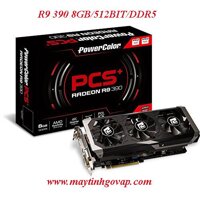 Power coler R9 390(8GB/512bit/DDR5) bảo hành  08/2019