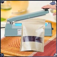 Power Helper 8in Kim Loại Hàn Nhiệt Xung Hướng Dẫn Sử Dụng Máy Niêm Phong Máy Gần Túi Đóng Gói Bộ Dụng Cụ Túi Nhựa Phích Cắm EU 220V