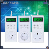 Power Helper Ổ cắm điều chỉnh nhiệt không dây Lập trình được Bộ khiển độ tự động Công tắc ổ