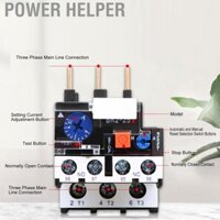 Power Helper Rơle bảo vệ nhiệt quá tải 750V cho máy