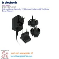 POWERPLUG 9 Power Supplies Tc electronic - Nguồn điện 9 V / 670 mA