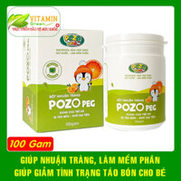 POZO PEG Macrogol 3350 giúp nhuận tràng làm mềm phân giảm tình trạng táo bón cho bé và người lớn