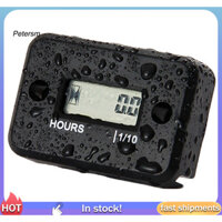 Pp Dirt Bike ATV Motor Motorcycle Hour Meter Bộ đếm LCD kỹ thuật số chống nước