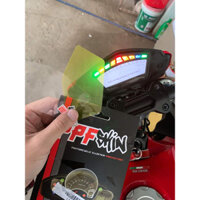 PPF Ducati hypermotard ..UPPF dán bảo vệ mặt đồng hồ xe