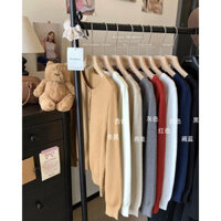 Pphome Phong Cách Anh Peter Pan ~ Mềm Mại Sáp Thêu Cổ Tròn Dệt Kim Cardigan Áo Len Nữ Mùa Thu Bên Ngoài Mặc Áo Khoác Bên Trong KFXE