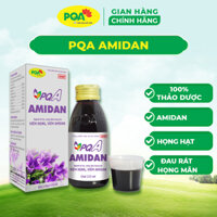 PQA Amidan Người bị ho, sưng đau họng do viêm họng, viêm amidan