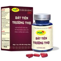 PQA Bát Tiên Trường Thọ(1 lọ x30 viên nang) : bồi bổ thận âm , mạnh gân cốt, tăng cường sức khỏe