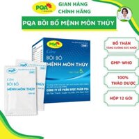 PQA Bồi bổ mệnh môn thủy hộp 12 gói hỗ trợ giúp bổ thận âm, nhuận sắc, tăng cường sức khỏe
