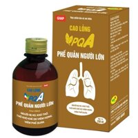 PQA Cao Lỏng Phế Quản Người Lớn- Thông thoáng đường thở cho người hen suyễn, CPOD, phổi tắc nghẽn mạn tính - 0972.888.56