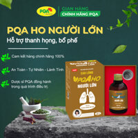 PQA Ho Người Lớn dùng cho người ho lâu ngày, ho do dị ứng thời tiết, ngứa rát họng, viêm họng