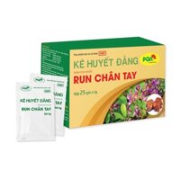 PQA Kê Huyết Đằng dùng cho người bị run chân tay, co giật do trúng phong, hộp 25 gói