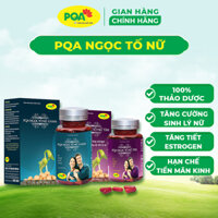 PQA NGỌC TỐ NỮ: cung cấp estrogen, cân bằng nội tiết tố, cho da đẹp mịn màng, tăng khả năng sinh lý