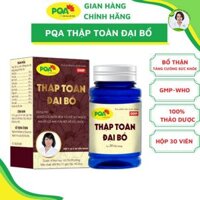 PQA Thập Toàn Đại Bổ hộp 30 viên nang giúp tăng cường súc đề kháng, tăng cường sức khỏe cho cơ thể