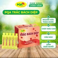 PQA TRẮC BÁCH DIỆP dùng cho người chảy máu cam, hay xuất huyết- Hộp 10 ống