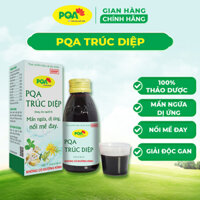 PQA Trúc Diệp Dùng Cho Người Bị Nổi Mẩn Ngứa Mề Đay, Giúp Thanh Nhiệt Giải Độc