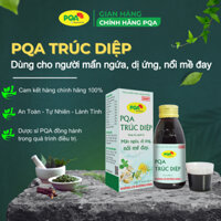 PQA Trúc Diệp giúp thanh nhiệt giải độc gan, giảm mẩn ngứa, dị ứng, nổi mề đay do chức năng gan kém