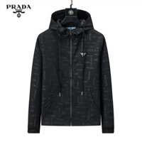 Prada2052 Sản phẩm mới In chữ áo khoác đồng phục bóng chày Áo khoác nam