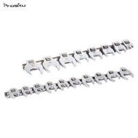 Prasku 3 / 8 inch Drive Crowfoot Wrenches Bộ cờ lê mở di động chuyên nghiệp