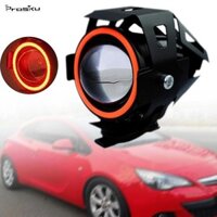 Prasku Chung Xe Máy Hợp Kim Nhôm Lắp Đặt Dễ Dàng Đa Năng 3 Chế Độ Chiếu Sáng Trực Tiếp Thay Thế Đèn Làm Việc