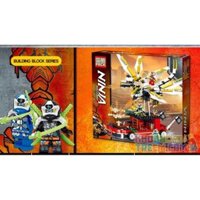 PRCK 61059 non Lego XE RỒNG DI ĐỘNG NINJA MA bộ đồ chơi xếp lắp ráp ghép mô hình The Lego Ninjago Movie NINJA MASTERS OF SPINJITZU Ninja Lốc Xoáy 461 khối