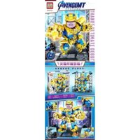 PRCK 64073 non Lego THANOS CUỐI CÙNG CŨNG RA MẮT bộ đồ chơi xếp lắp ráp ghép mô hình Super Heroes Siêu Nhân Anh Hùng 825 khối