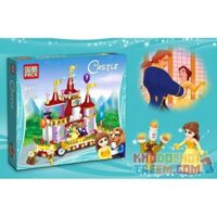 PRCK 67030 non Lego LÂU ĐÀI DI ĐỘNG BEVERLY bộ đồ chơi xếp lắp ráp ghép mô hình Disney Princess CASTLE Công Chúa 362 khối