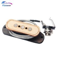 Pre- 3 Dây Đơn Cuộn Dây Pickup Gỗ Hồng Cho Hộp Đàn Guitar