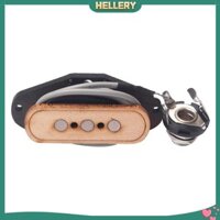 Pre- 3 Dây Đơn Cuộn Dây Pickup Gỗ Hồng Cho Hộp Đàn Guitar