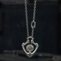 Pre Cơ Xoay Được Bánh Răng Mặt Dây Chuyền Vòng Cổ Retro Độc Đáo Thiết Kế Xoay Trang Sức Vintage Steampunk Tặng Nam Nữ COD