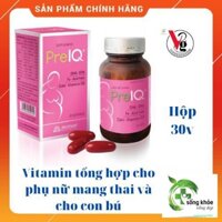 PRE IQ - VIỆT ĐỨC bổ sung DHA, EPA, Sắt cho phụ nữ dự định mang thai, trong quá trình mang thai và khi cho con bú