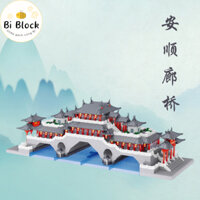 [PRE-ORDER] Bộ lắp ráp Kiến Trúc Cổ Điển Trung Hoa Cầu An Thuận Mô hình 3D Đồ chơi giảm stress Sưu tập Trưng bày