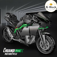 [PRE-ORDER] Bộ lắp ráp Xe Moto Phân khối lớn Siêu Xe Kawasaki Mô hình sưu tập trưng bày Quà tặng sáng tạo