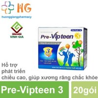 Pre-Vipteen 3 (Hộp 20 Gói)