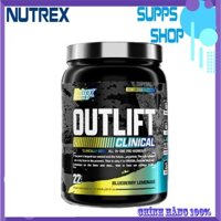 Pre Workout có EAA Outlift Clinical Nutrex 22 lần dùng