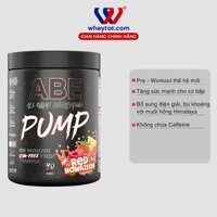 Pre Workout không caffeine Applied Nutrition ABE PUMP - ZERO STIM PRE-WORKOUT (500G)