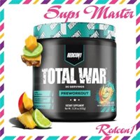 Pre Workout Total War Redcon1 30 Lần Dùng vị BaJa Boom -Tăng Sức Mạnh, Sức Bền