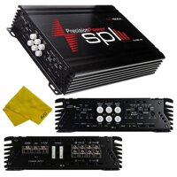 Precision Power SPL 4 Channel Car Amplifier – Class A/B Multichannel Amplifier 1500 Watt, Car Electronics Audio Subwoofer 2 Ohm Stable Bass Boost C...