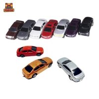 Predolo 10 Cái 1: 100 Mô Hình Thu Nhỏ Xe Đồ Chơi Đường Phố Phong Cảnh Kiến Trúc Mô Hình