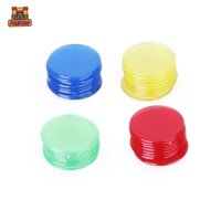 Predolo 400 Chiếc Casino Chips 19mm Bingo Chips Tokens cho Carnival Trò chơi Bingo
