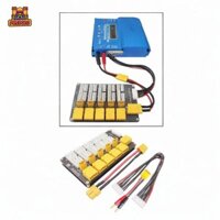 Predolo Bảng sạc song song Isdt B6AC Bộ kết nối pin Lipo Imax B6 Sạc Q6 Hota 2-6S Bảng sạc pin Cân bằng