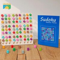 predolo Bảng trò chơi Sudoku xếp hình gỗ chalisia để tương tác kỹ năng xã hội mầm non