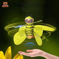 Predolo Đồ chơi bay điều khiển bằng tay Đồ chơi bóng bay trực thăng cảm ứng ánh sáng