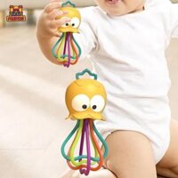 Predolo Đồ chơi hoạt động mọc răng cho trẻ sơ sinh Lục lạc Kỹ năng vận động tinh Nắm bắt Công cụ giáo dục Phát triển sớm Đồ chơi mọc răng cho 9 tháng 18