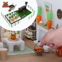 Predolo Micro Rau Cảnh Mô Hình Trang Trại Mô Hình Bộ Đồ Trang Trí Cảnh Rau Củ Đạo Cụ Cho Bé 3 +