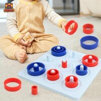 Predolo Ngón Chân Chiến Lược Trò Chơi Cổ Điển Nhẹ Công Cụ Giáo Dục Sớm Để Bàn Cờ Nhẫn Toss Đồ Chơi Cho Bé Gái Bé Trai Quà Tặng